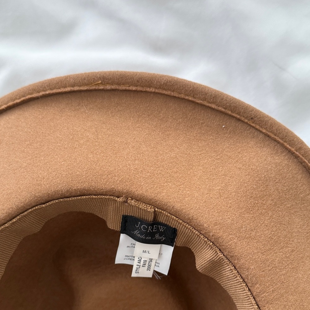 J. Crew Brown 100% Wool Hat - Picture 7 of 9